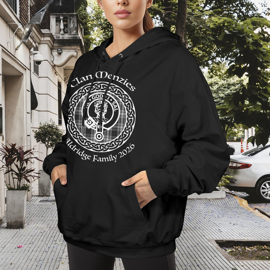Menzies Crest Personalized Women's Hoodie(Model H03) | Ships from USA