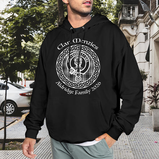 Menzies Crest Personalized Men's Hoodie(Model H03) | Ships from USA