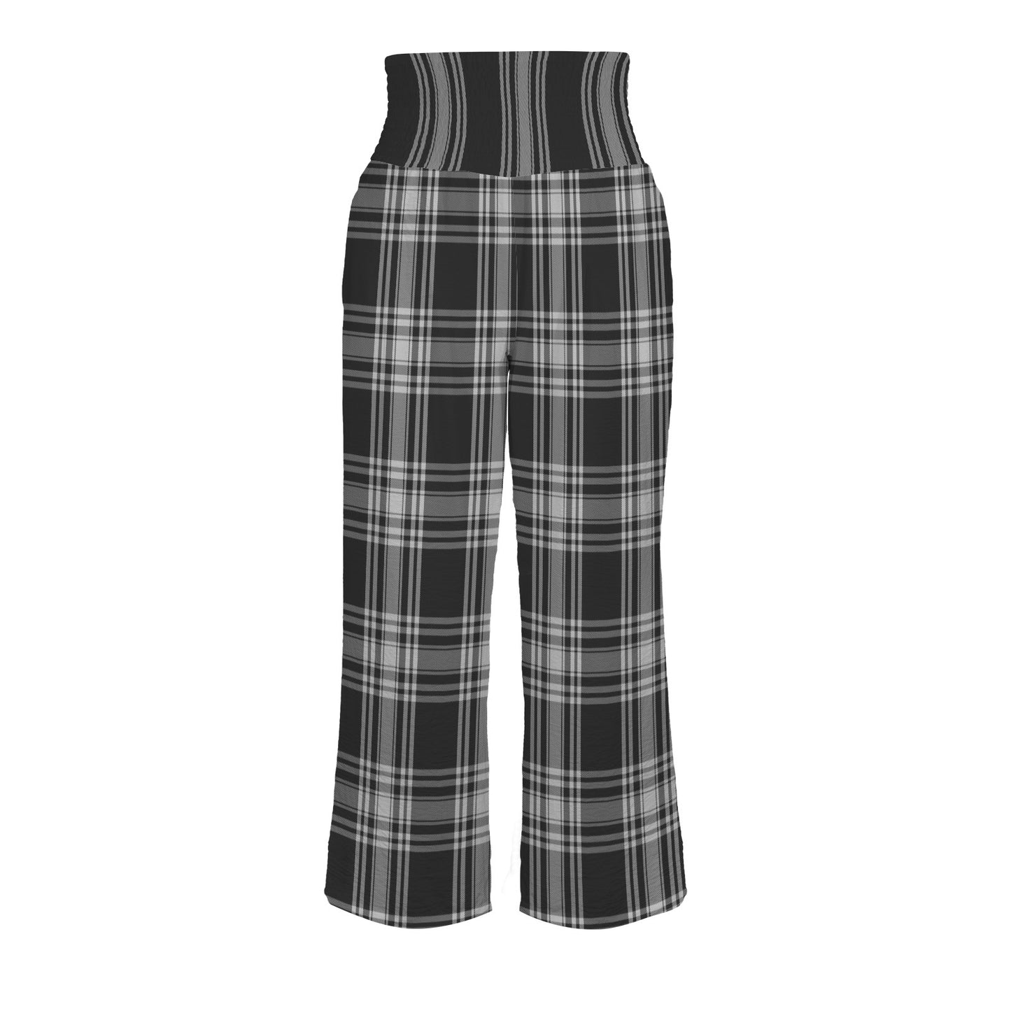 Menzies Wide Leg Pant All Over Print Elastic Waist Wide Leg Pants