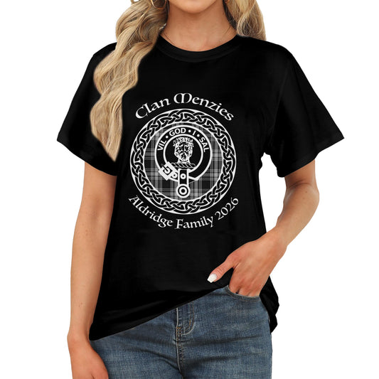 Menzies Crest Women's T-Shirt (Front Printing) | Ships from USA